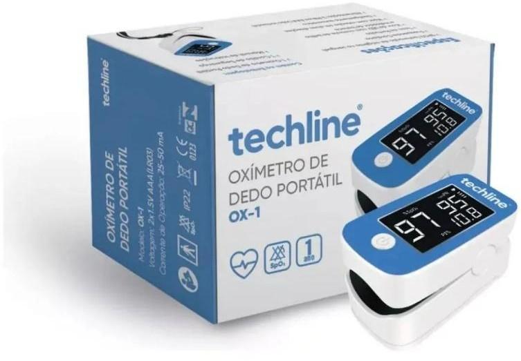 Oxímetro de dedo portátil TECHILINE