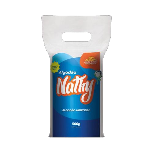 Algodão rolo 250g e 500g NATY