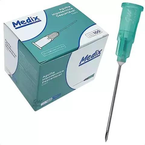 Agulha 25x0,80mm MEDIX