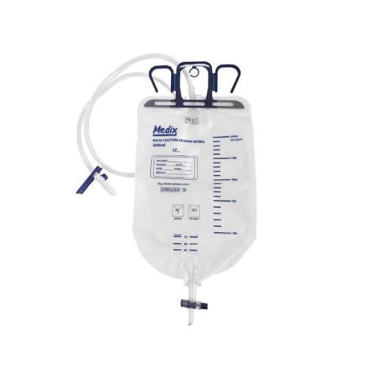 Bolsa coletora de urina SF 2000ml MEDIX