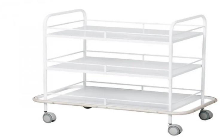 Carro para transporte de bandejas esmaltado QUALITY
