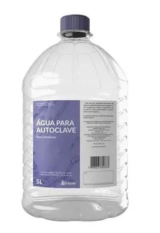 Água deionizada (p/ autoclave) FORTSAN